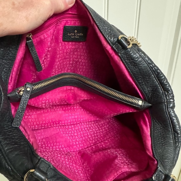 Kate Spade Astor Court Elena Quilted Leather Turn-Lock Shoulder Purse. 14 x 9.5 - Picture 10 of 13